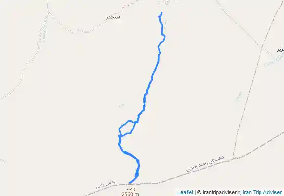 ترک جی پی اس قله رامند جنوبی