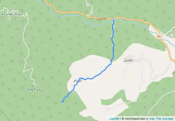 ترک جی پی اس دریاچه کرسام ، جنوب ساری