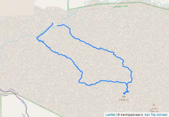 ترک جی پی اس قله طلا گرمسار