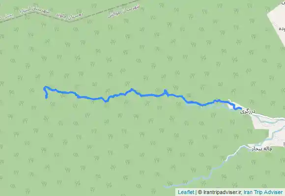 ترک جی پی اس آبشار مسکین (بهمراه خانواده) (99.11.10) / meskin waterfall with family