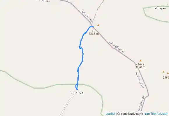 ترک جی پی اس قله بدر