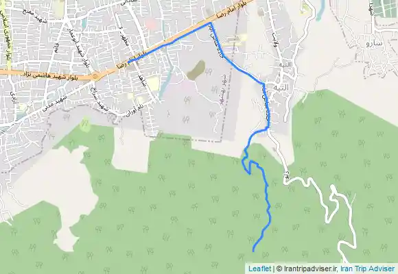 ترک جی پی اس مسیر برگشت نرگس تپه