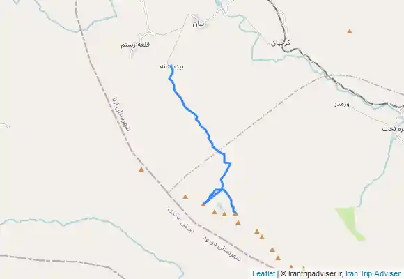 ترک جی پی اس اشترانکوه (گل گل و سنبران یک روزه )