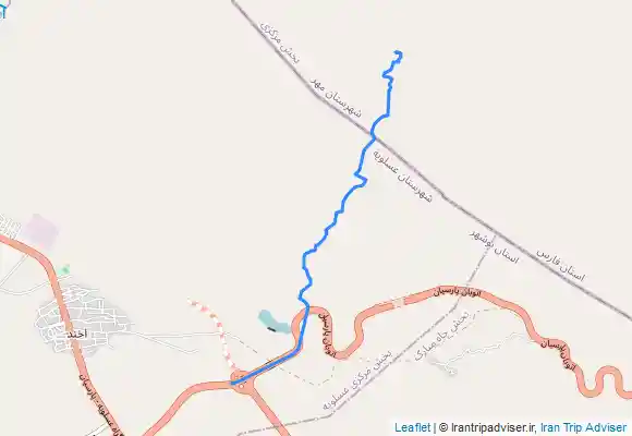 ترک جی پی اس آبشار درزو