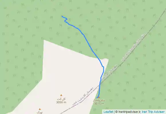 ترک جی پی اس قله شاه علمدار