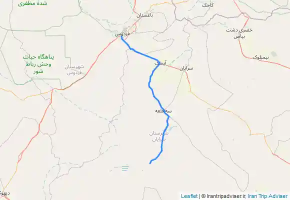 ترک جی پی اس Namakzar seqaleh - Ferdows