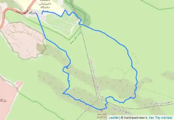 ترک جی پی اس Bamoo national park پارک ملی بمو