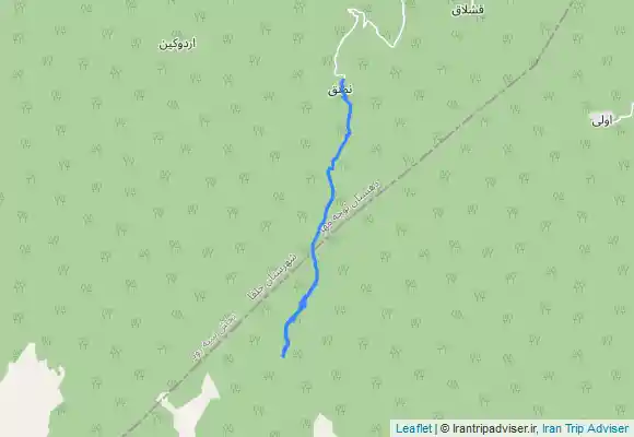 ترک جی پی اس namnagh forest جنگل نمنق