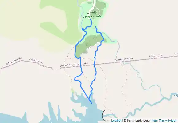 ترک جی پی اس هفت حوض به سد طرق