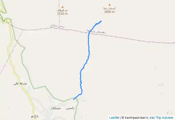 ترک جی پی اس دره و آبشار یخی فریادون سخوید