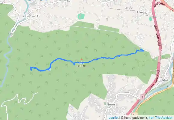 ترک جی پی اس Dār Kolāy-e ‘Olyā - Z̄avāt-e Sharq