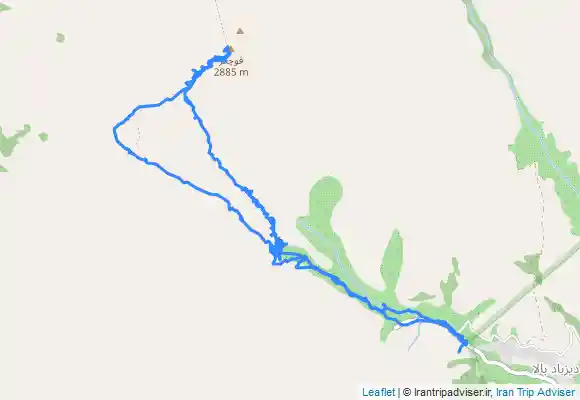 ترک جی پی اس قوچگر از دیزباد نیشابور ارتفاع ۲۸۹۰ متر