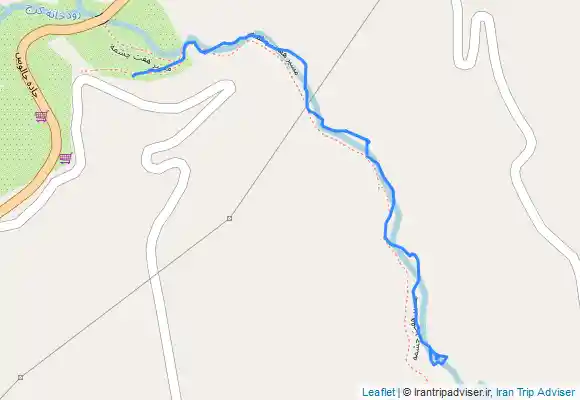 ترک جی پی اس آبشار هفت چشمه