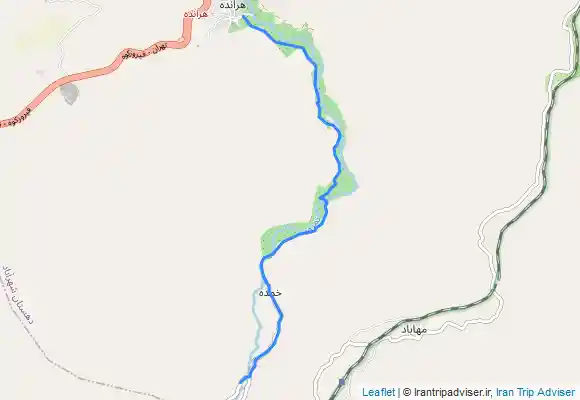 ترک جی پی اس harandeh - هرانده تا خمده