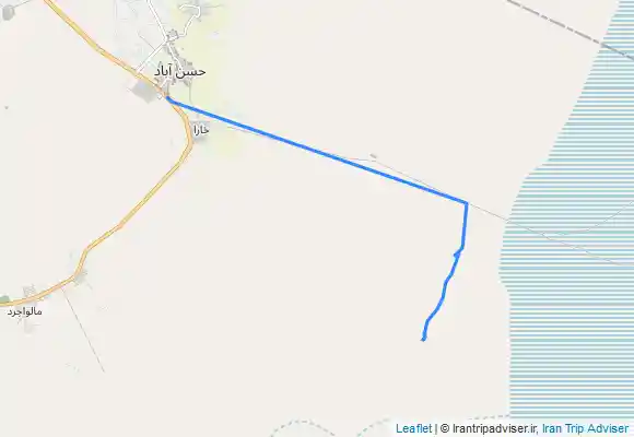 ترک جی پی اس دریاچه آب شیرین خارا