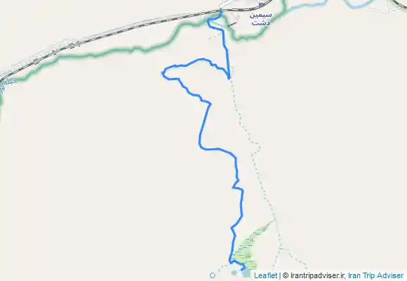 ترک جی پی اس TO AHANAG LAKE مسیر دریاچه آهنگ سیمین دشت