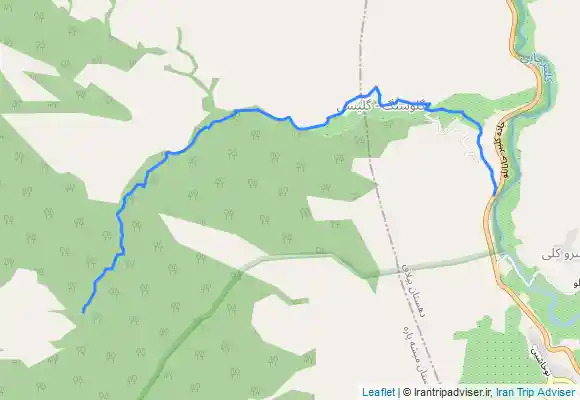 ترک جی پی اس Galoo Sang (Gelisi) Waterfall- آبشار گلو سنگ- گلیسی کندینین شلاله سی