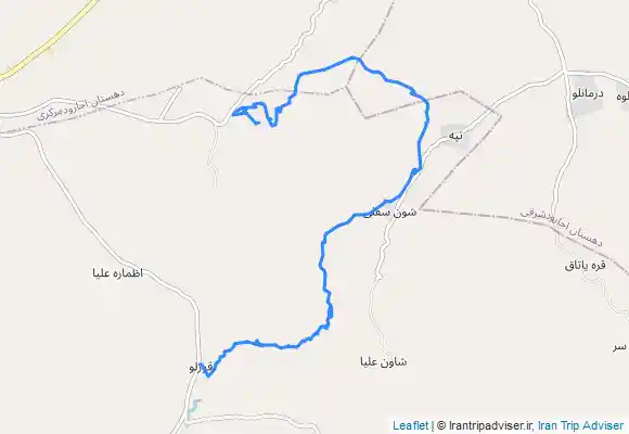 ترک جی پی اس دره ابشارها (گرمی)