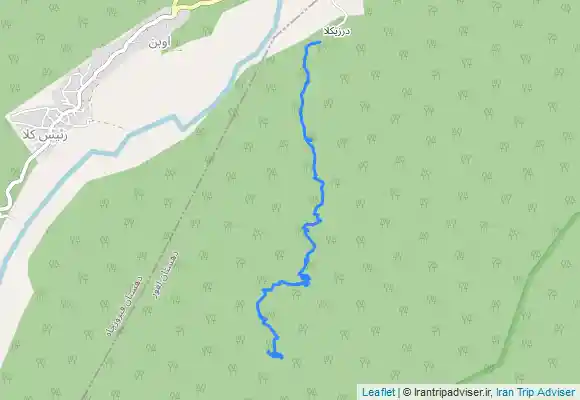 ترک جی پی اس Anjilika waterfall