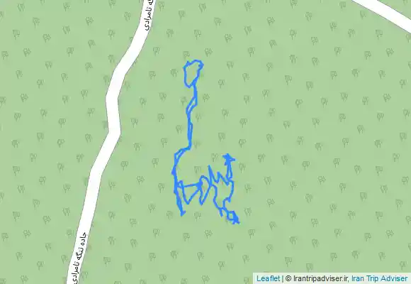 ترک جی پی اس Tange tamoradi waterfall