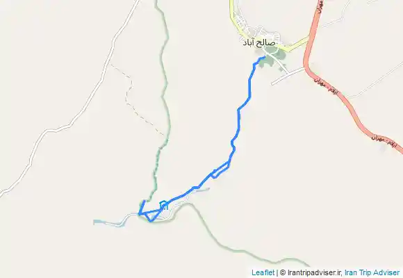 ترک جی پی اس مسیر و پیمایش غار زینگان عید۰۰