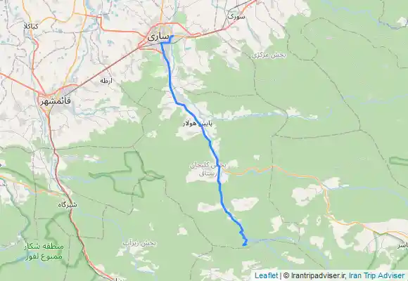 ترک جی پی اس سد سليمان تنگه( شهيد رجايي) ساري