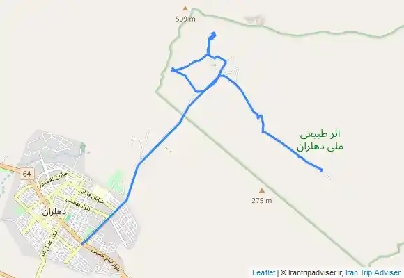 ترک جی پی اس چشمه قیر، چشمه های آبگرم،غارخفاش