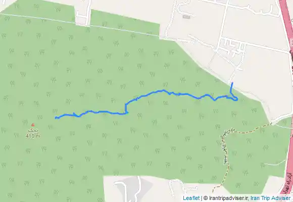 ترک جی پی اس مسیر رفت به تجک.. Tejak Summit