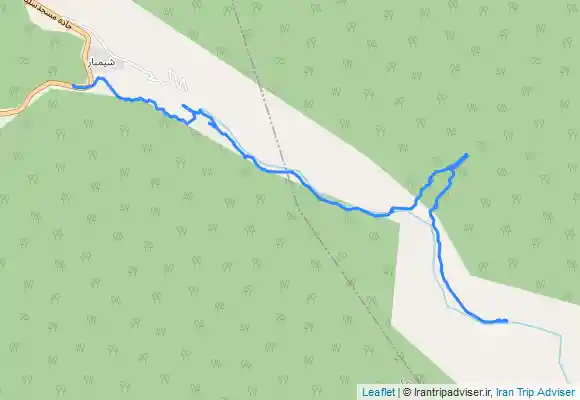 ترک جی پی اس مسیر تالاب شیمبار به دره شلا و چشمه دره انار, آبشار نگین و آبشار گذرگاه