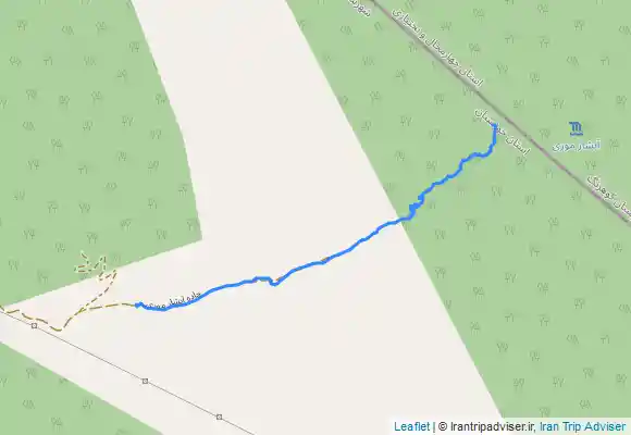 ترک جی پی اس مسیر آبشار طوف کما 3