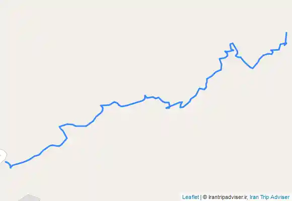 ترک جی پی اس مسیر برگشت از آبشار کله سیران به روستا کله سیران