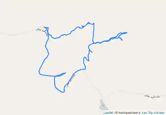 ترک جی پی اس گنبد آبشار نمکی