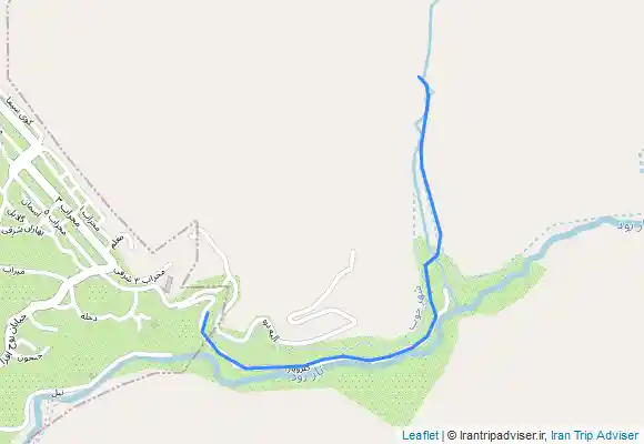 ترک جی پی اس آبشار آینه رود