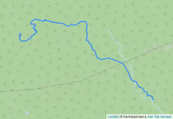 ترک جی پی اس از آبشار لاتون به آبشار یاشیل