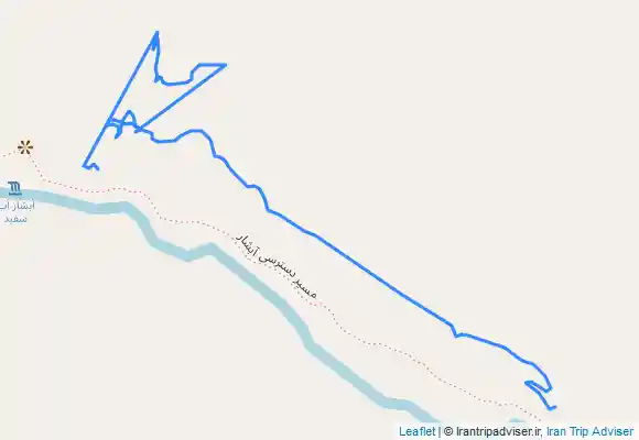ترک جی پی اس آبشار سفید رود الیگودرز