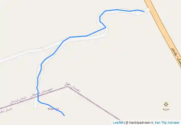 ترک جی پی اس Khazineh Valley دره خزینه