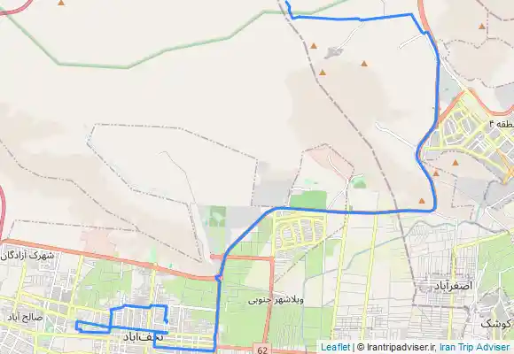 ترک جی پی اس چشمه سنجد خمینی شهر