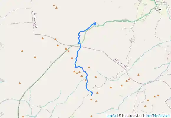 ترک جی پی اس   مسیر زنجان آق گدیک ، سندستان ، ولیدر  iran  zanjan sindistan validar 