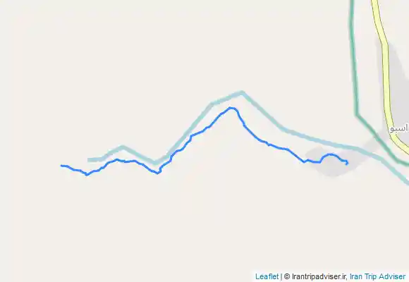 ترک جی پی اس مسیر آبشار نره گر اسبو ، خلخال