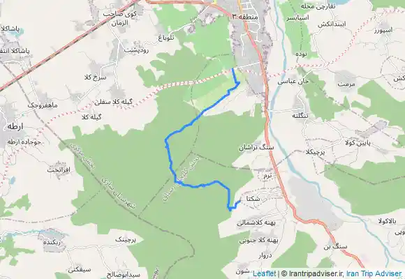 ترک جی پی اس مهدشت