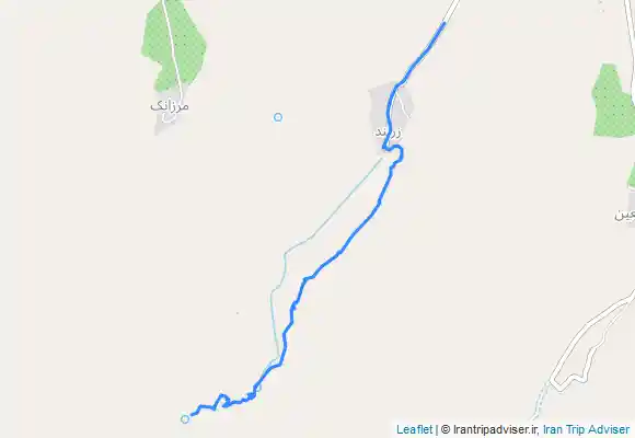 ترک جی پی اس مسیر برگشت از اب عسل به زربند-خضرآباد-یزد