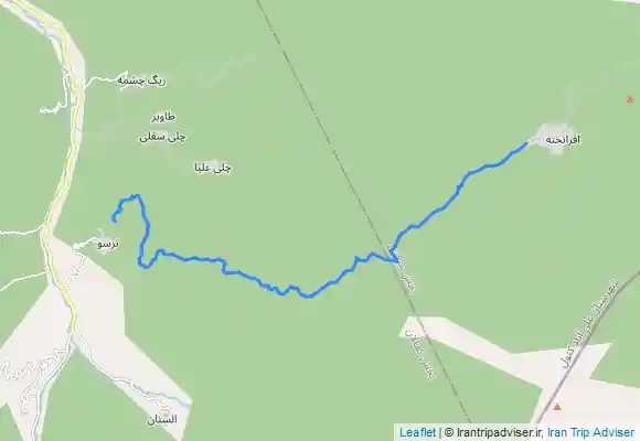 ترک جی پی اس نرسو به افراتخته قله زرجو و عشق کوه