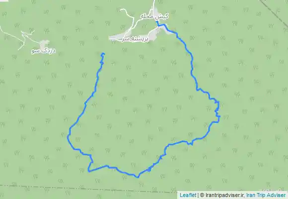 ترک جی پی اس کاکوه سل و برگشت از آبشار