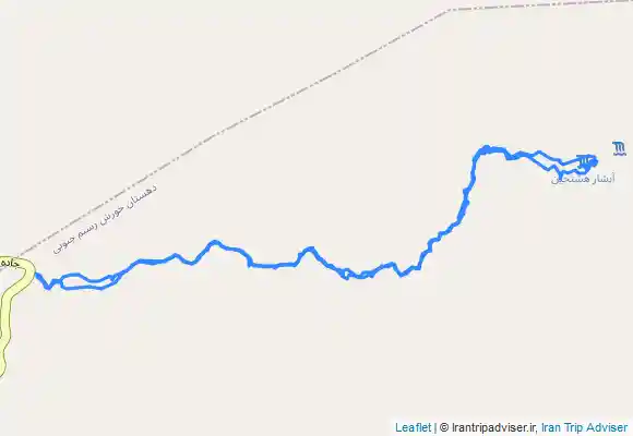 ترک جی پی اس آبشار نوده