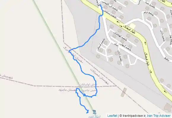 ترک جی پی اس آبشار کمرد از فاز ۱۱ پردیس