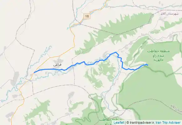 ترک جی پی اس چشمه زاو