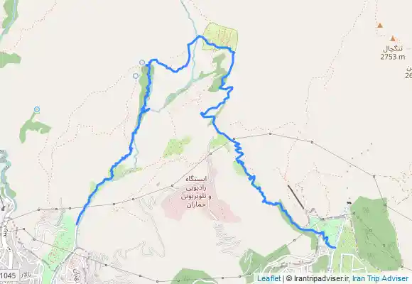 ترک جی پی اس گلابدره، چشمه وزباد، اردوگاه کلکچال، جمشیدیه