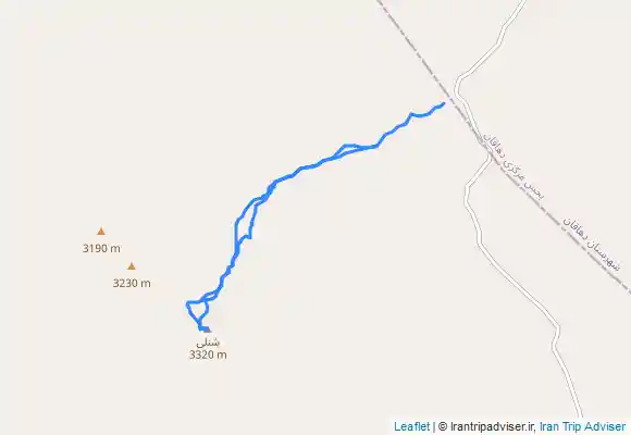 ترک جی پی اس قله شنلی