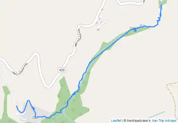 ترک جی پی اس مسیر رفت به ابشار کیگا 1400/1/31