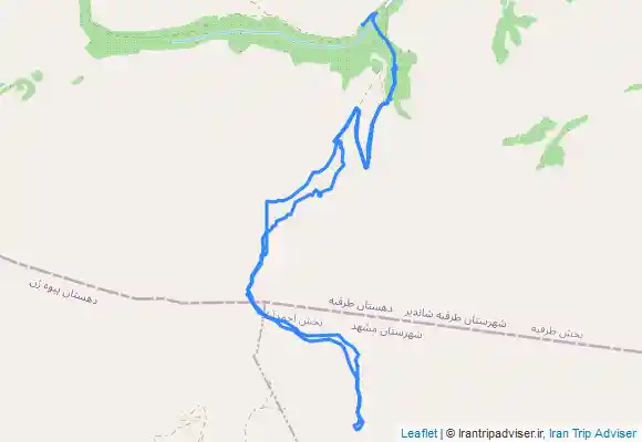 ترک جی پی اس قله مغان ودوشاخ